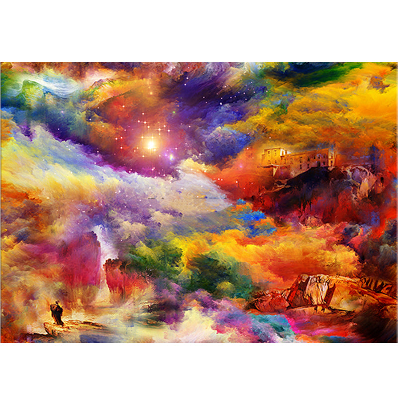 Diamond Painting Kit for Home Decor - Round & Square Rhinestone Artwork