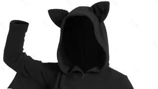 Plus Size Halloween Hoodie for Women - Casual Long Sleeve Sweatshirt