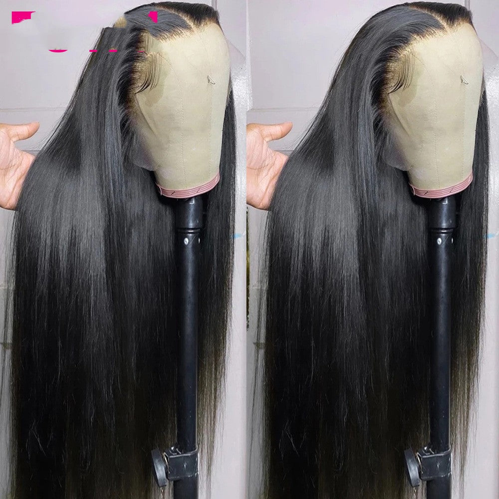 Human Hair Wig Headpiece - Straight, 7A 13x6 Style, Multiple Lengths