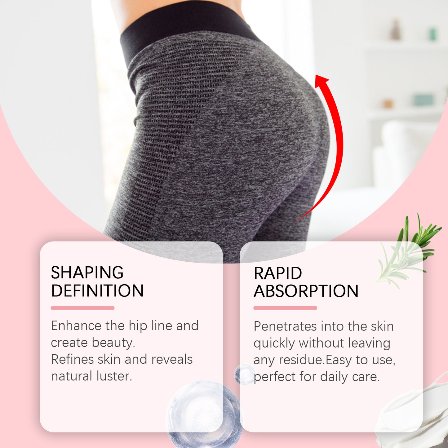 Buttock Firming Cream - Moisturizing Body Care for Skin Elasticity