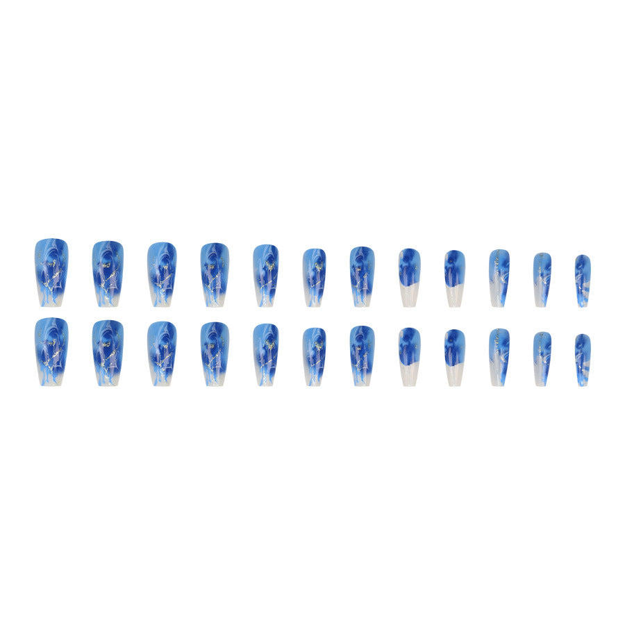 Nail Water Decal Stickers 24 Pcs Cute Flower & Love Designs with Glue