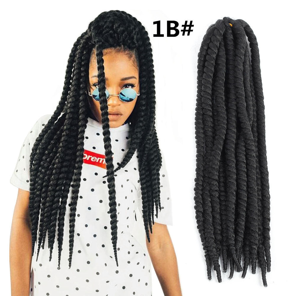 Spring Braid Dreadlock Wig 22 Inches
