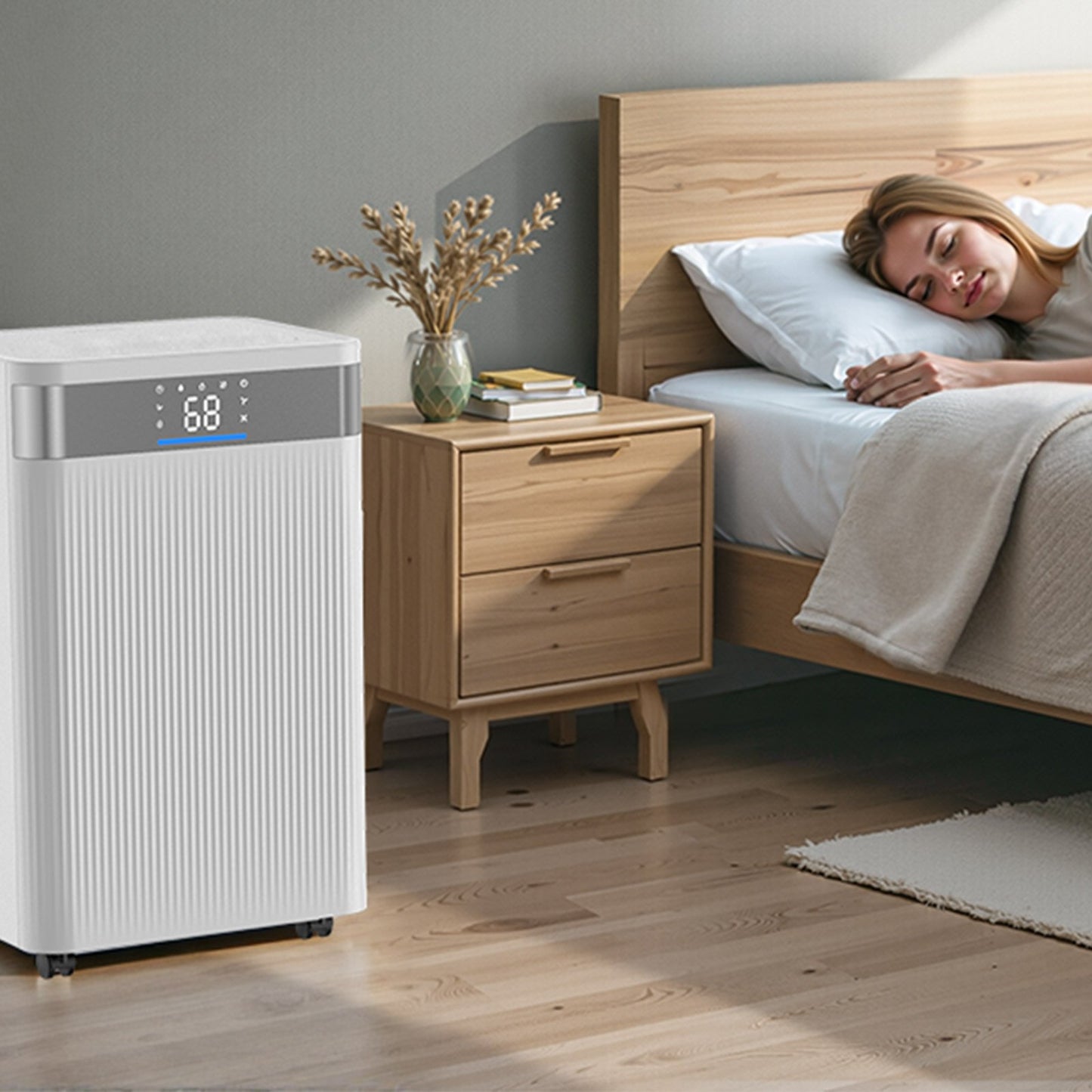 35 Pints Dehumidifier for Home and Basement - Low Noise, Smart Control