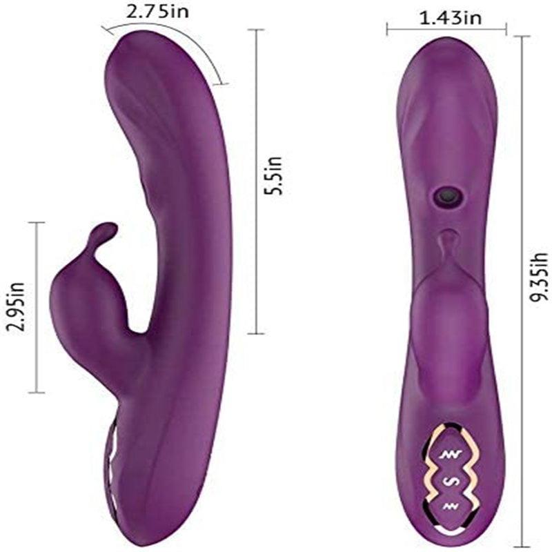 G-Spot Vibrator for Women - 10 Frequency Vibrations - Purple