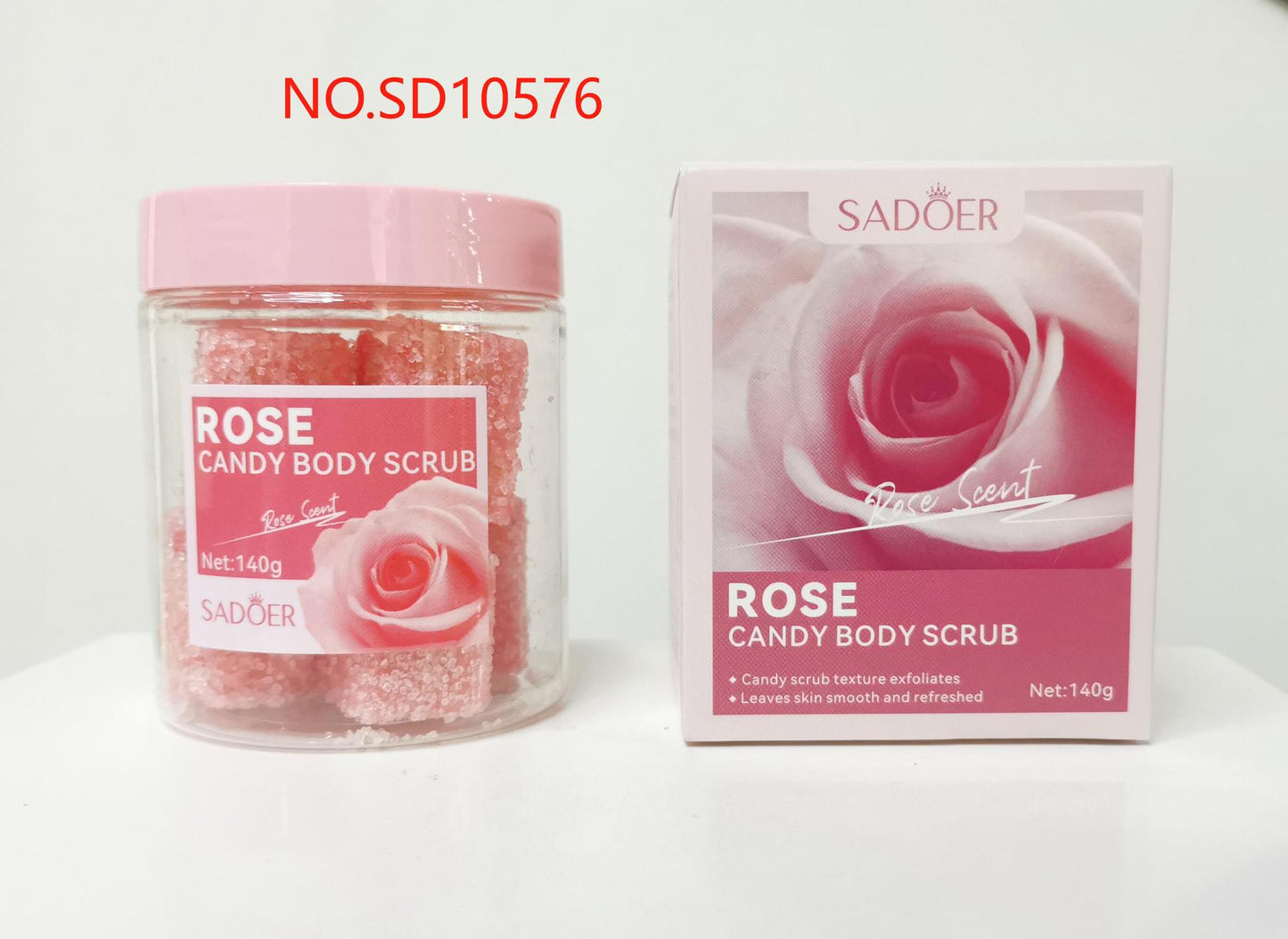 Candy Facial Scrub Moisturizing Gel - Lavender, Rose, Avocado 140g