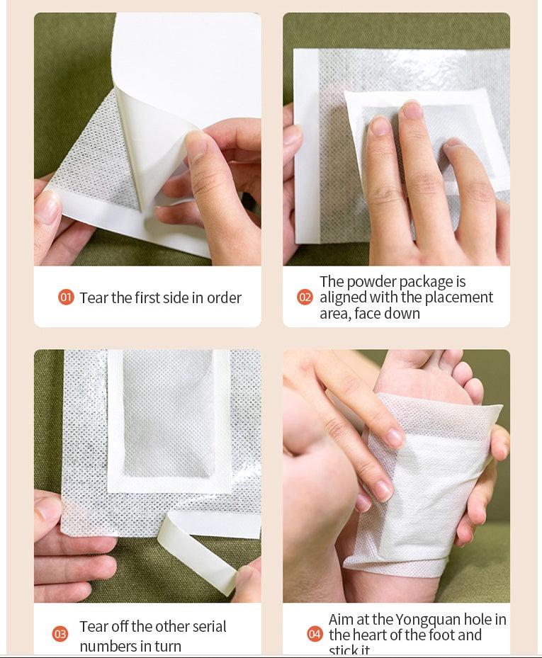 Foot Patch for Nourishing and Removing Orange Peel Tissue - 10pcs