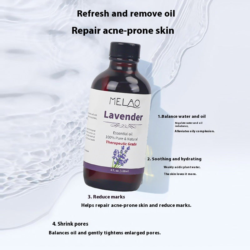 Lavender Essential Oil 118ml Hydrating Skin Care Oil for Spa & Beauty