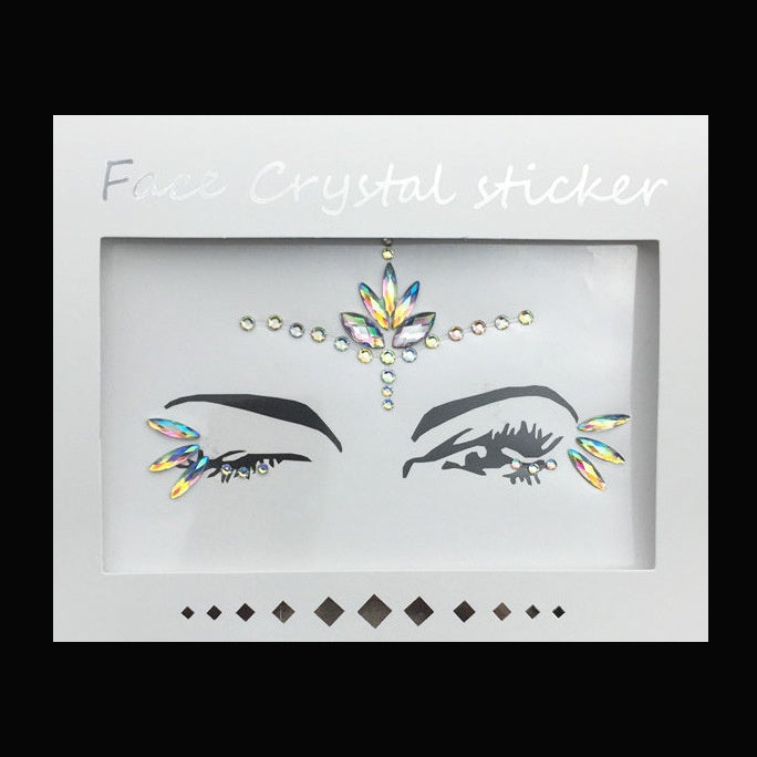 Pearl and Crystal Nail Art Stickers Set for DIY Manicure and Decor