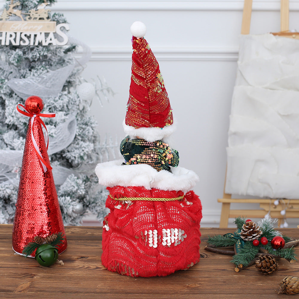 Musical Dancing Santa Claus Christmas Decoration - Desktop Ornament