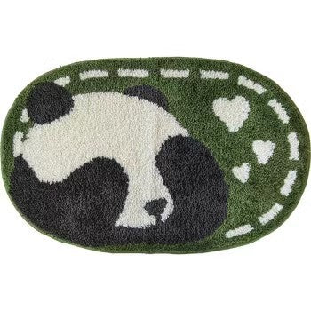 Absorbent Bathroom Floor Mat Geometric Pattern Non-Slip Home Ground Rug