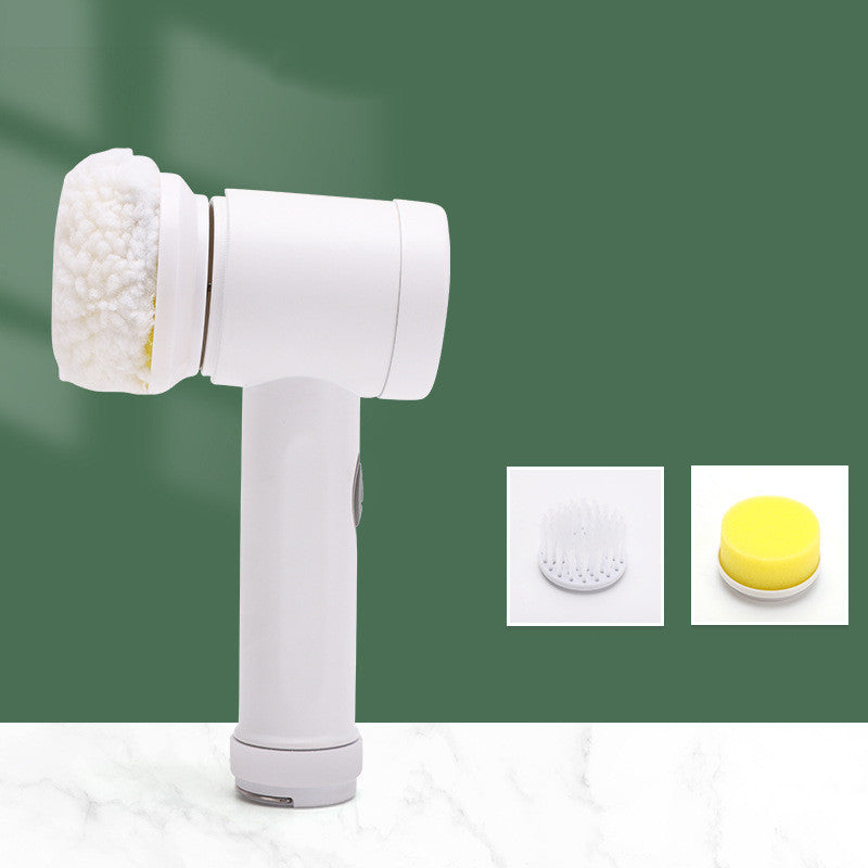 Intelligent Electric Cleaning Brush with Multiple Brush Heads