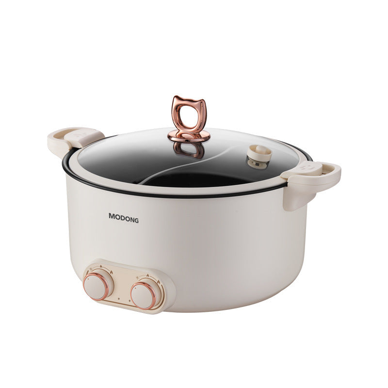 Large Capacity Electric Chafing Dish with Multi-Functional Heating for Home & Kitchen