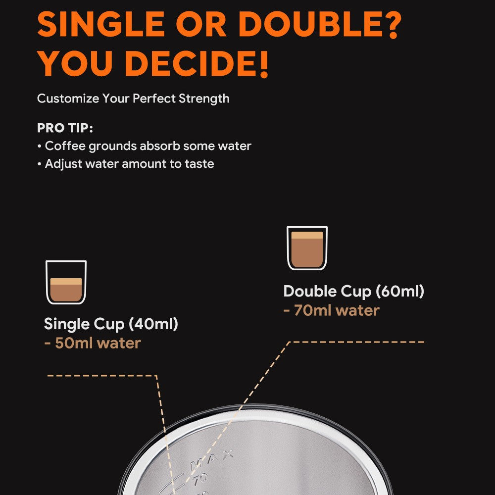 USB-Charged Mini Espresso Maker for Outdoor Use - Compact & Portable Coffee Machine