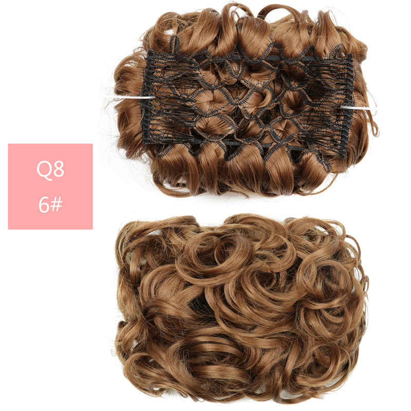 Fluffy Cosplay Wig with Comb Insert - High Temperature Synthetic Hair
