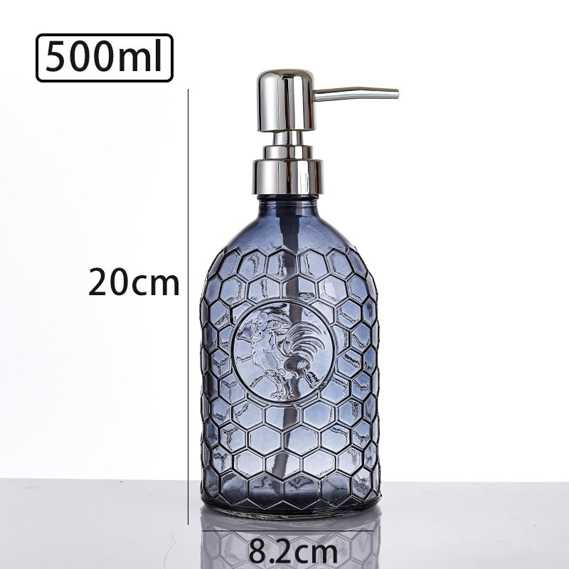 Color Relief Hand Sanitizer 500ml Glass Bottle - Multiple Colors