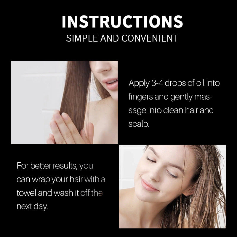 Black Rice Hair Spray Nourishing Scalp Treatment - 50ml Natural Nourishment
