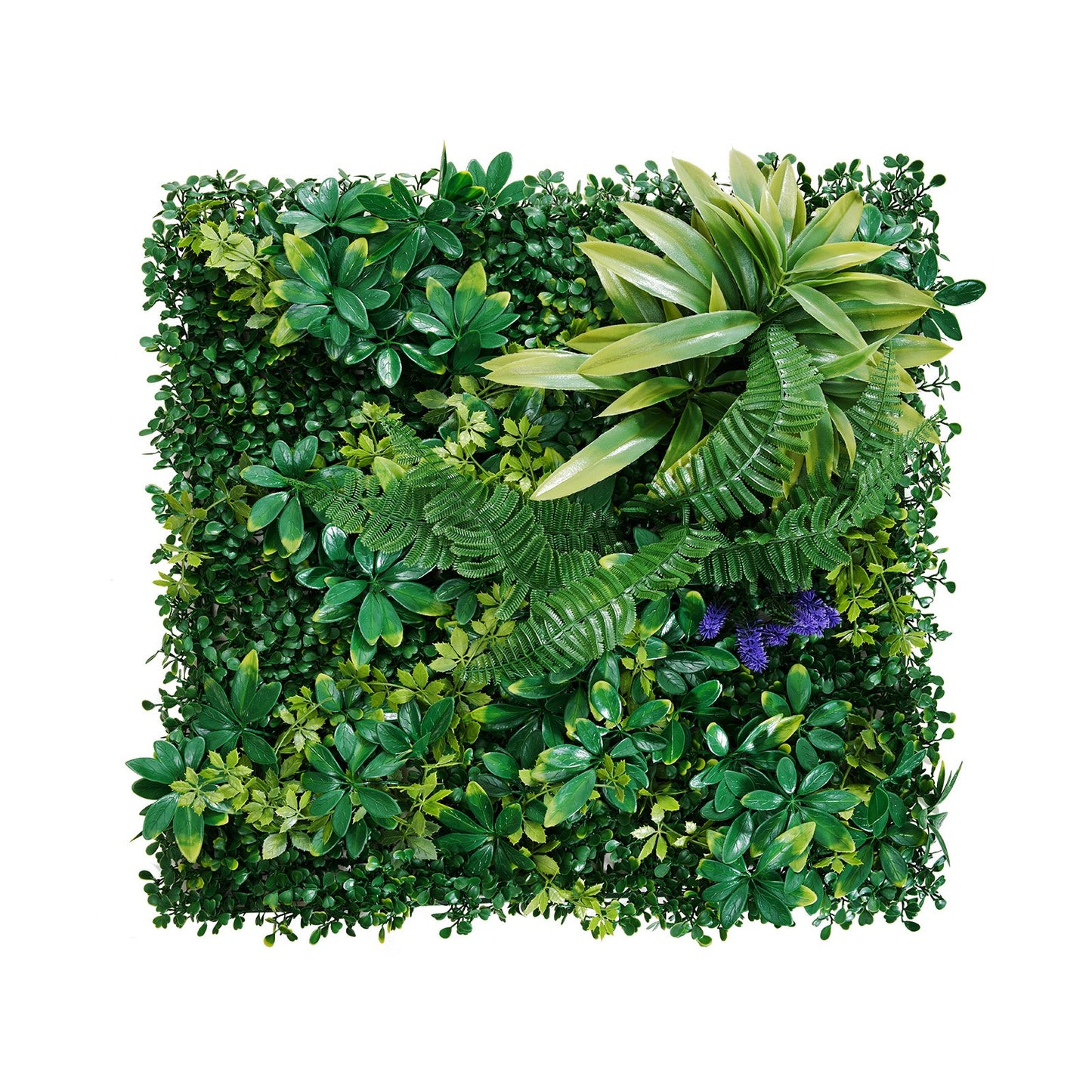 Artificial Grass Wall Panels 12 Pieces 20x20 Inch Outdoor Privacy Fencing