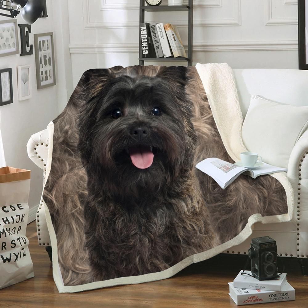 Double-Sided Flannel Blanket for Home & Air Conditioning Use - Multiple Sizes & Styles