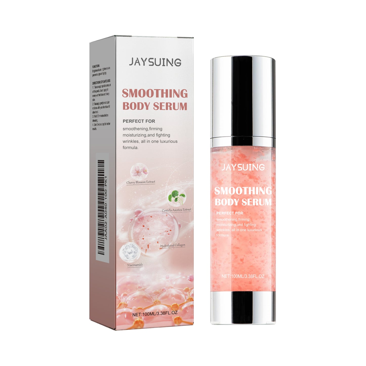 Smoothing Body Serum with Collagen - Moisturizing Anti-Aging Skin Care 100ml