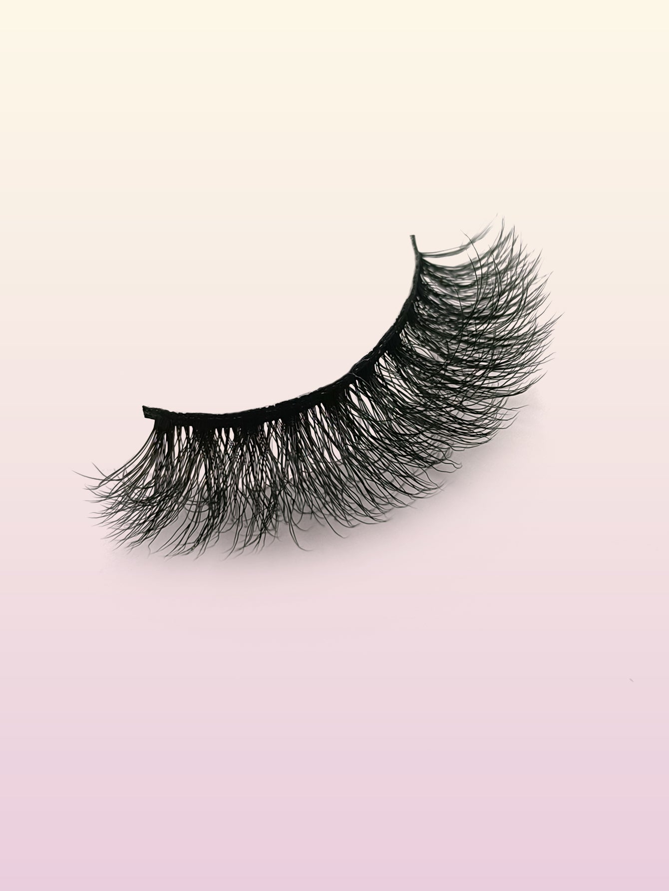 3D Premium Faux Mink False Eyelashes - Voluminous Fluffy Cluster - 10 Pairs
