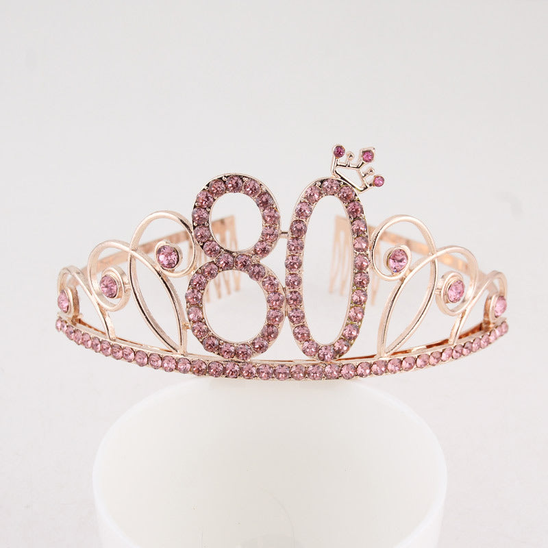 Diamond Crown Hair Clip - Multiple Colors
