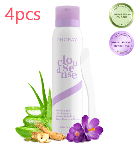 Gentle Hair Removal Spray Depilatory Cream - Painless Skin Care Solution