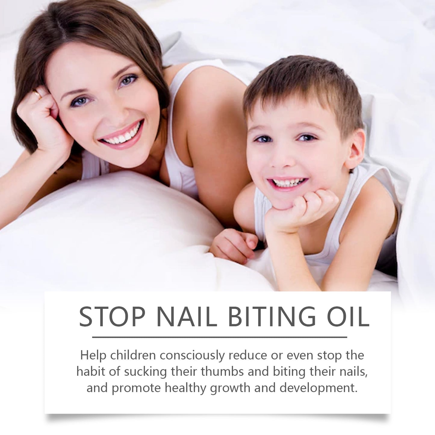 Anti-Biting Bitter Nail Polish for Kids - 10ml Natural Nail Care Solution