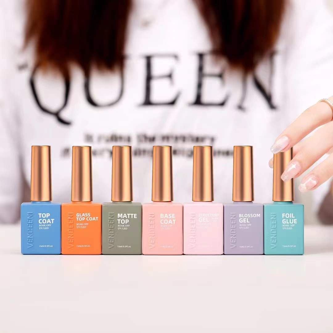 Nail Primer Seal Set for Nail Art and Care - Multiple Colors Included