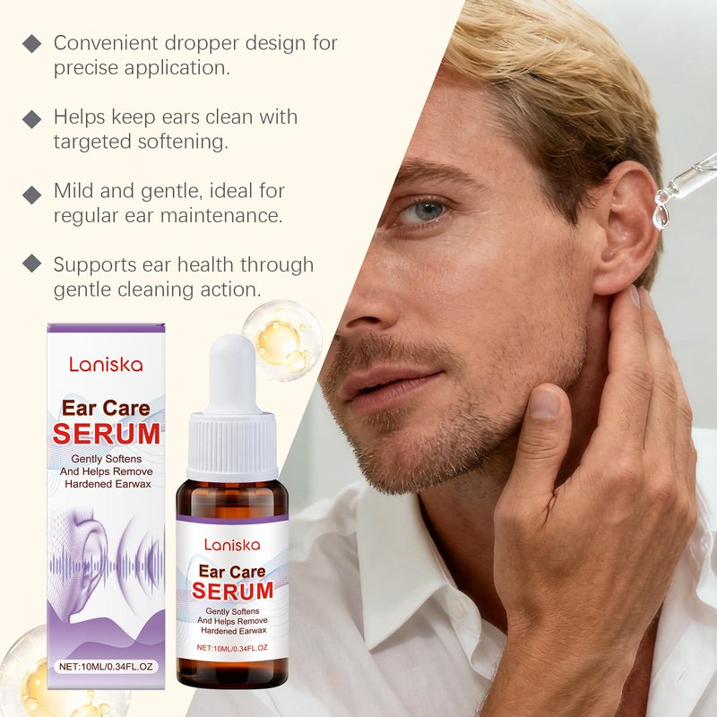 Ear Care Solution - 10ml Ear Drops for Hygiene & Relief