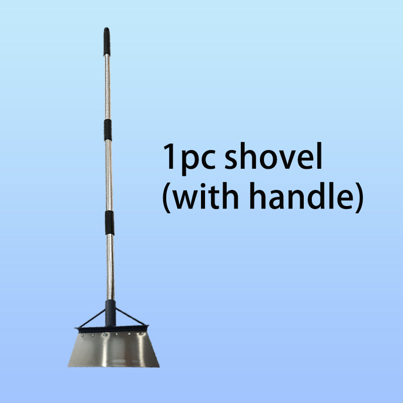 Stainless Steel Snow Shovel with Modular Handle - Garden & Ice Removal Tool Set