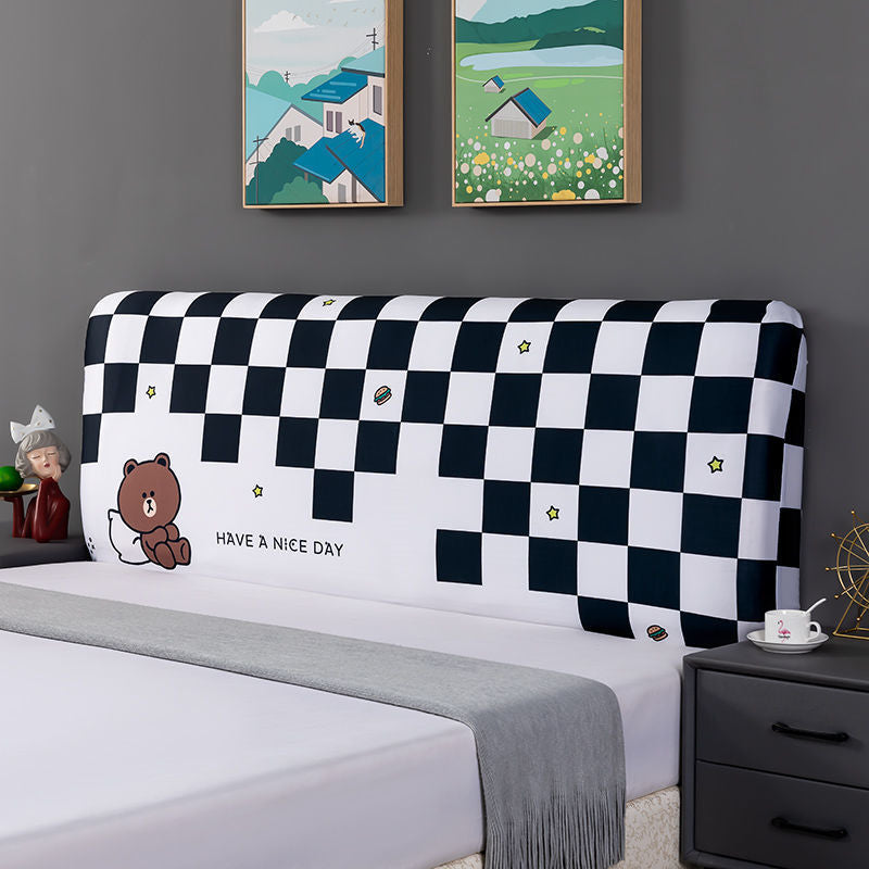 Elastic Bedside Cover Special-Shaped European Style Universal Bed Head Protector