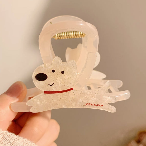 Cute Cartoon Puppy Hair Barrettes