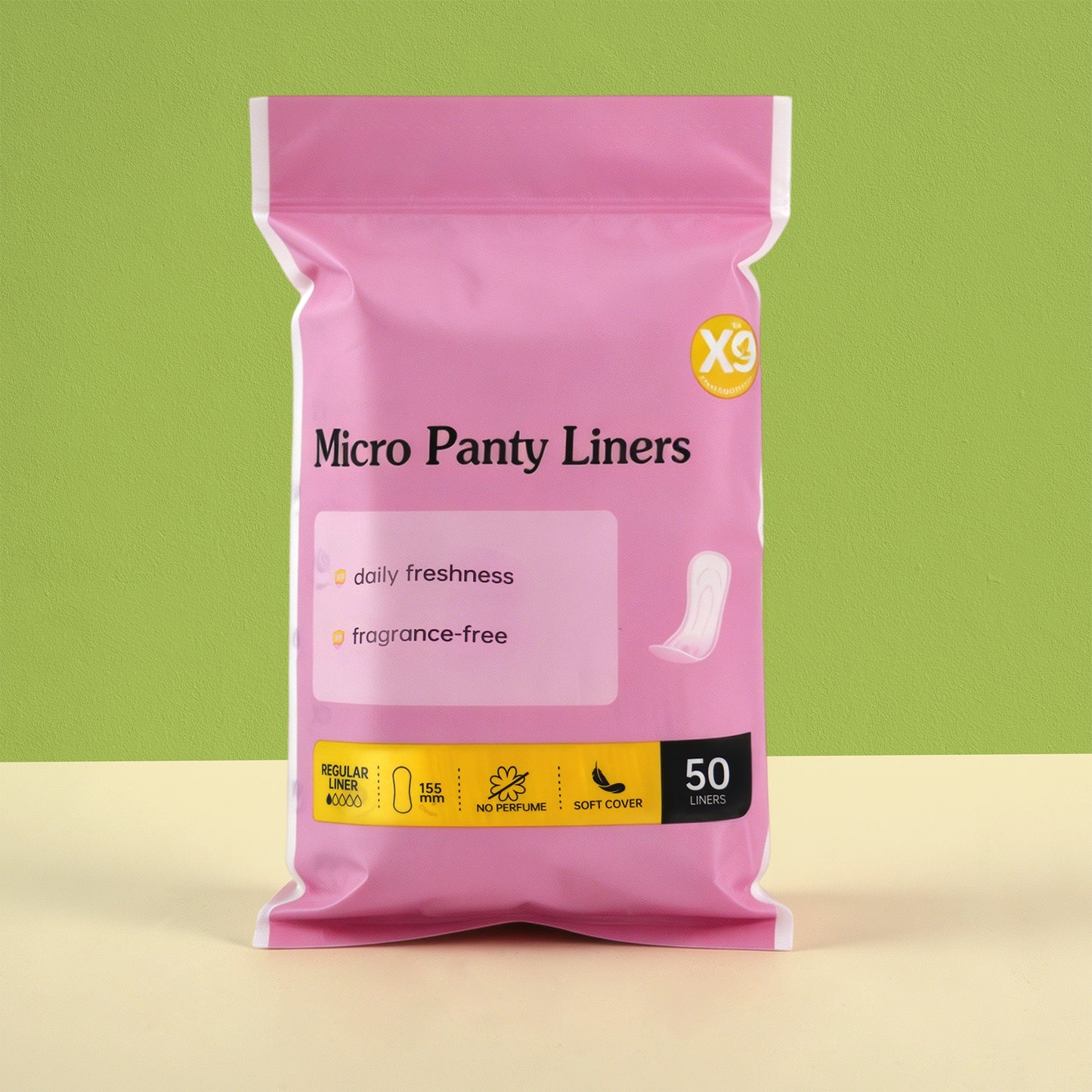 Micro Panty Liners - 155mm Unscented Daily Protection