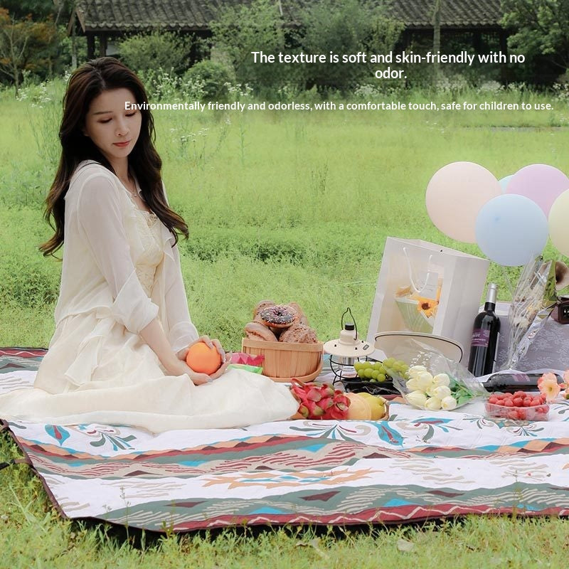 Portable Foldable Picnic Mat for Outdoor Garden & Camping 2x2m
