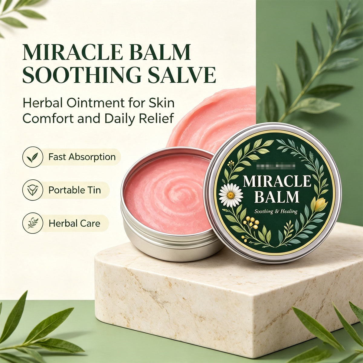 Leg Care Cream - Nourishing Moisturizer for Smooth Skin 30g