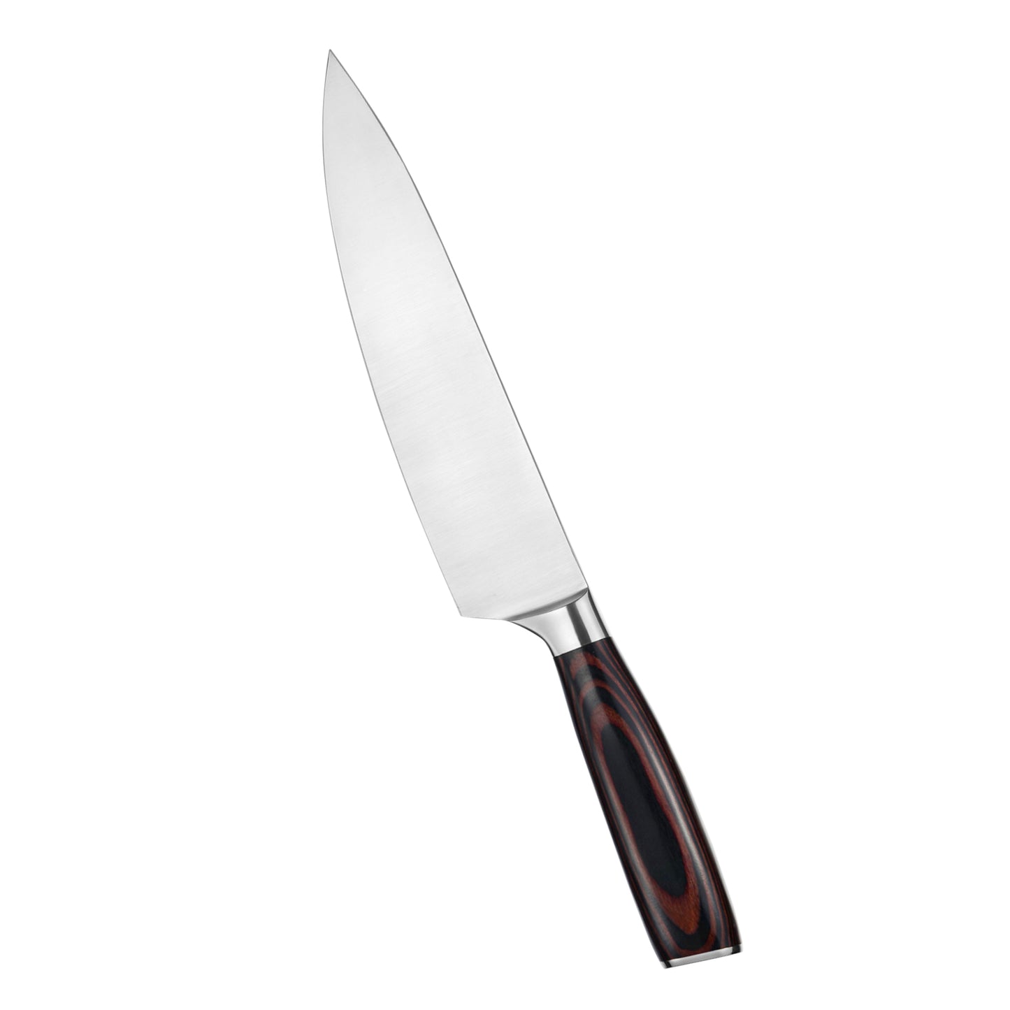Japanese Chef Knife 8 Inch - High Carbon Stainless Steel Kitchen Knife with Rosewood Handle