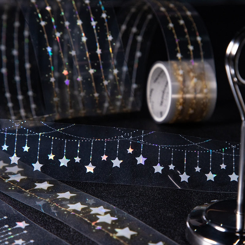Decorative LED Light Curtain Series DIY Home Decoration Stickers Tape - CJ