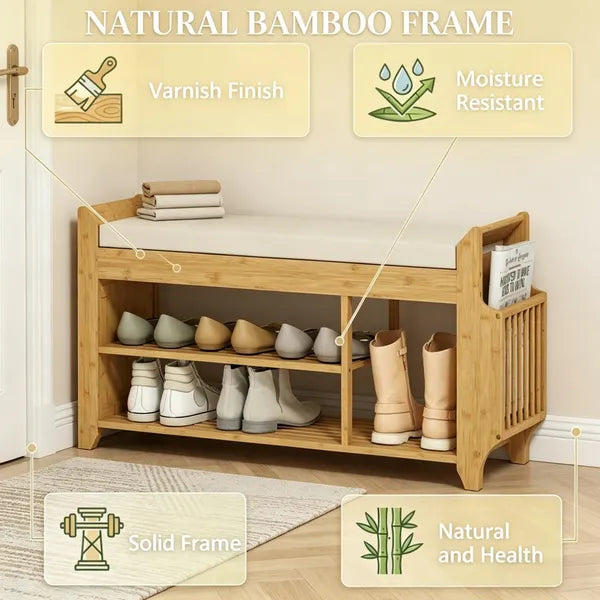 Shoe Bench 39.4 Inches X 11.8 19.7 For Hallway