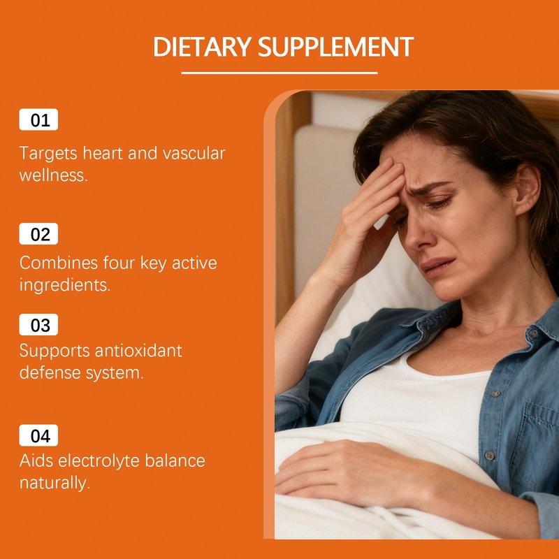 Cardiovascular Health Support Capsules - 60 Count