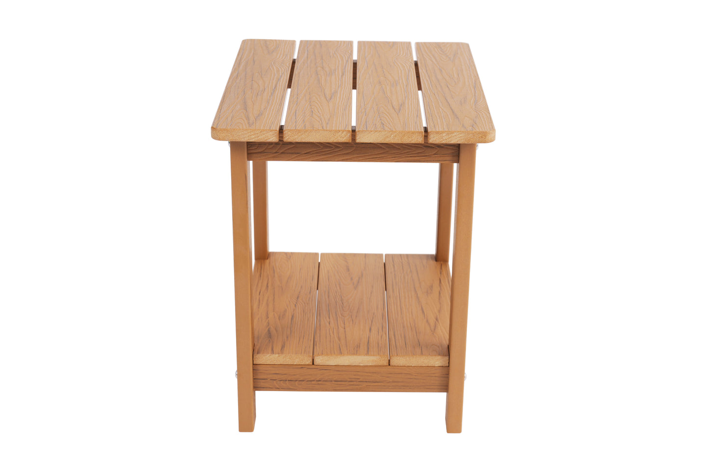 Stylish Side Table Perfect For Outdoor Yard Togethers Snacks & Cozy