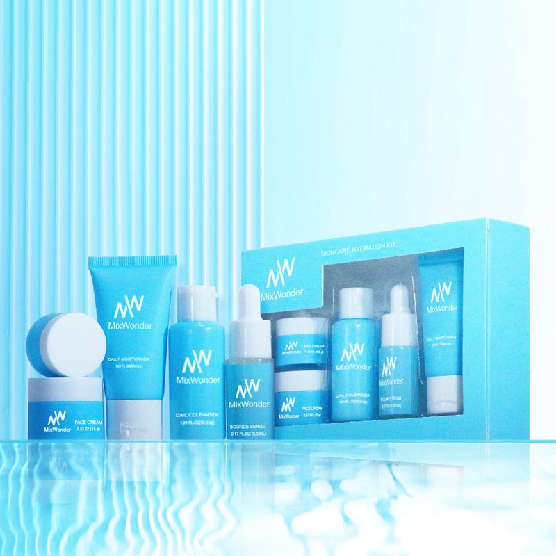 Moisturizing Facial Cleansing Lotion Set for All Skin Types - Travel Pack