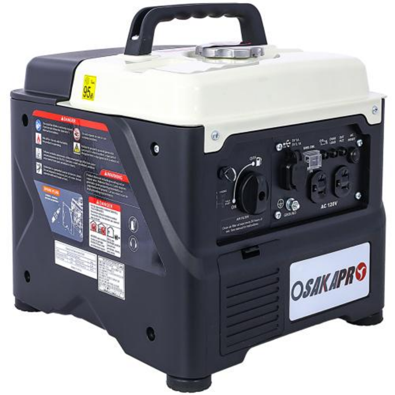 Portable 1200W Inverter Generator - Ultra-Quiet & Eco-Friendly