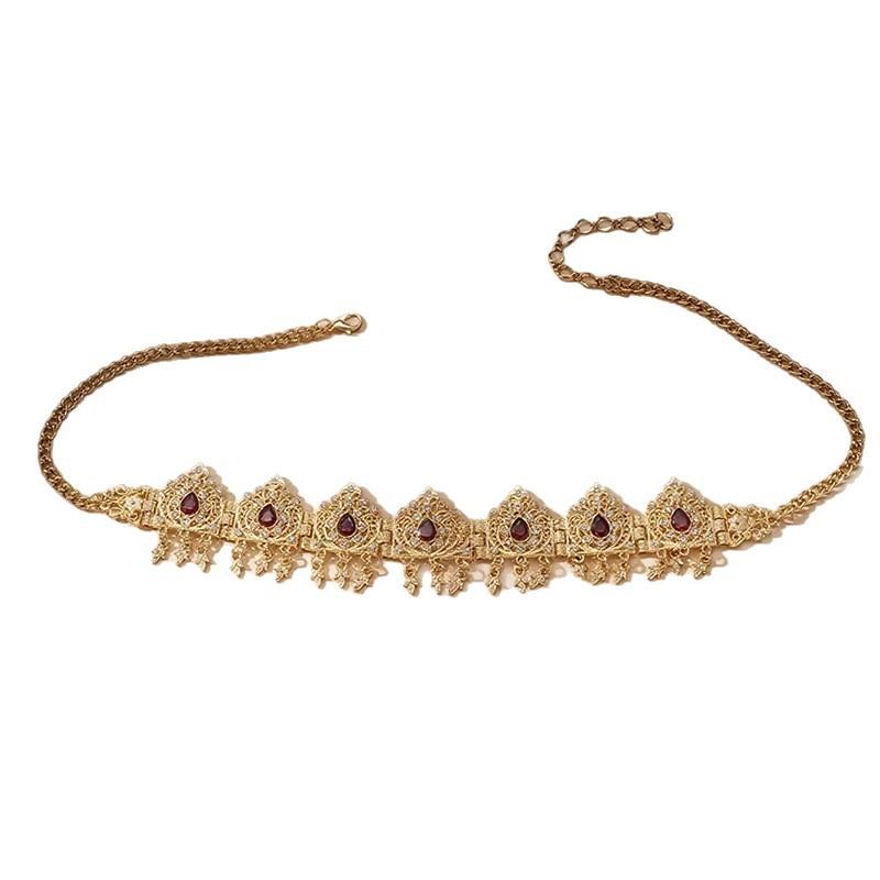 Elegant Gold-Plated Women’s Hair Accessory Headpiece - Fashionable Jewelry