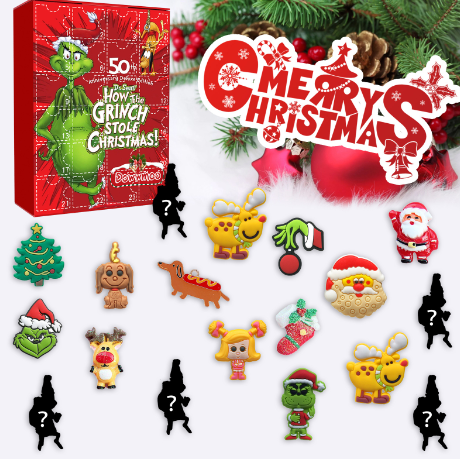 Green Sulley Blind Box - Surprise Christmas Cartoon Toy