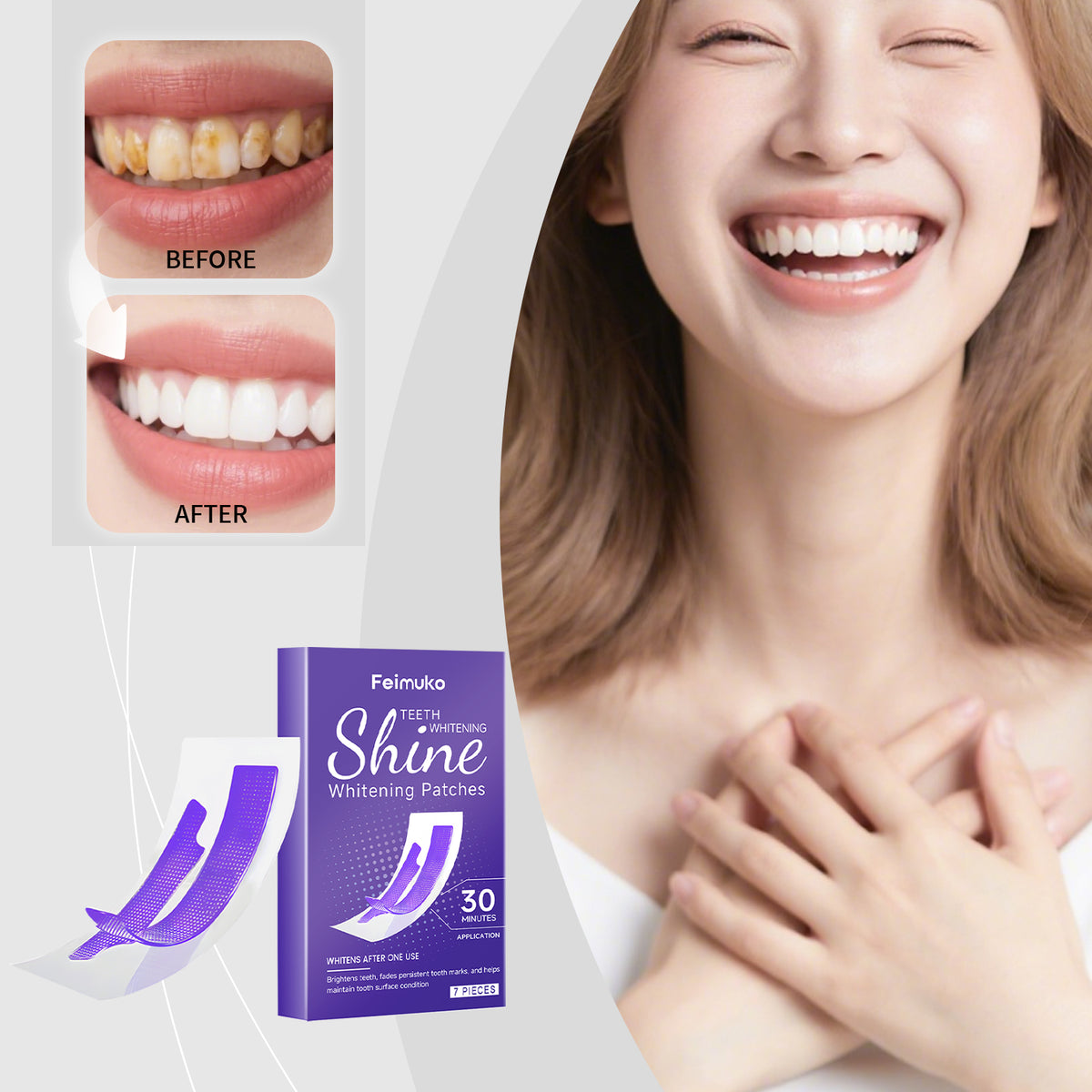 Strips - Quick & Effective Oral Care, 7 Pieces