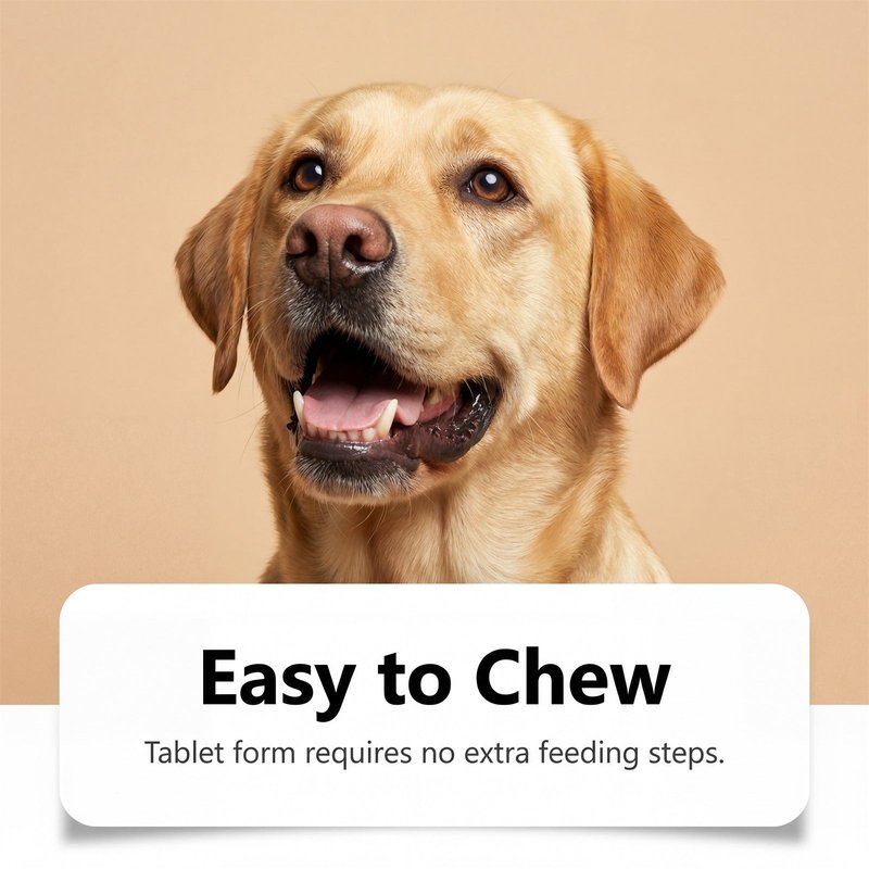 Dog Digestive Health Chewing Tablets - 200g