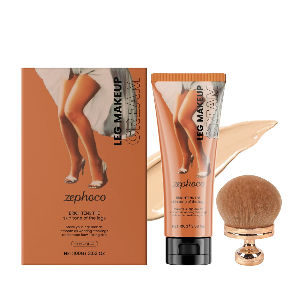 Leg Concealer Foundation Cream for Skin Tone - Skin Care Makeup