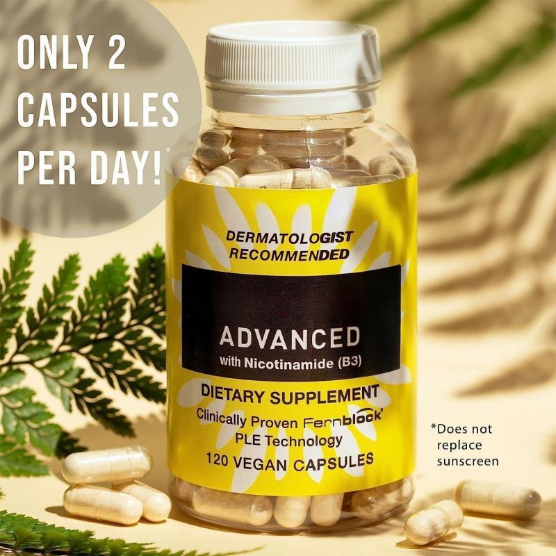 Nicotinamide B3 Supplement Capsules for Health - Bottle Pack