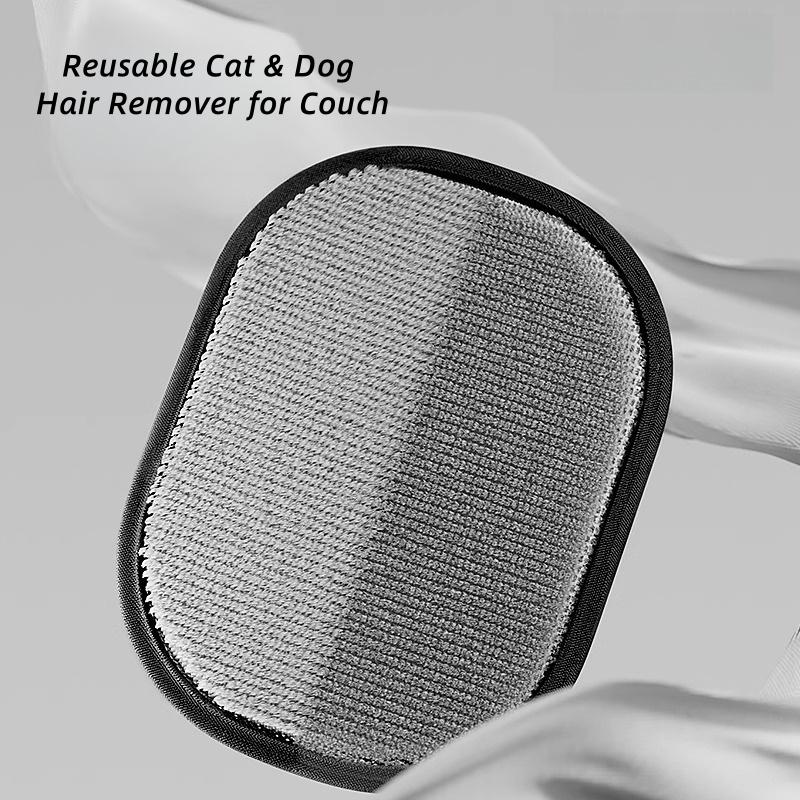Pet Hair Remover Gloves for Cats and Dogs - Static Electricity Hair Absorber & Grooming Brush Set