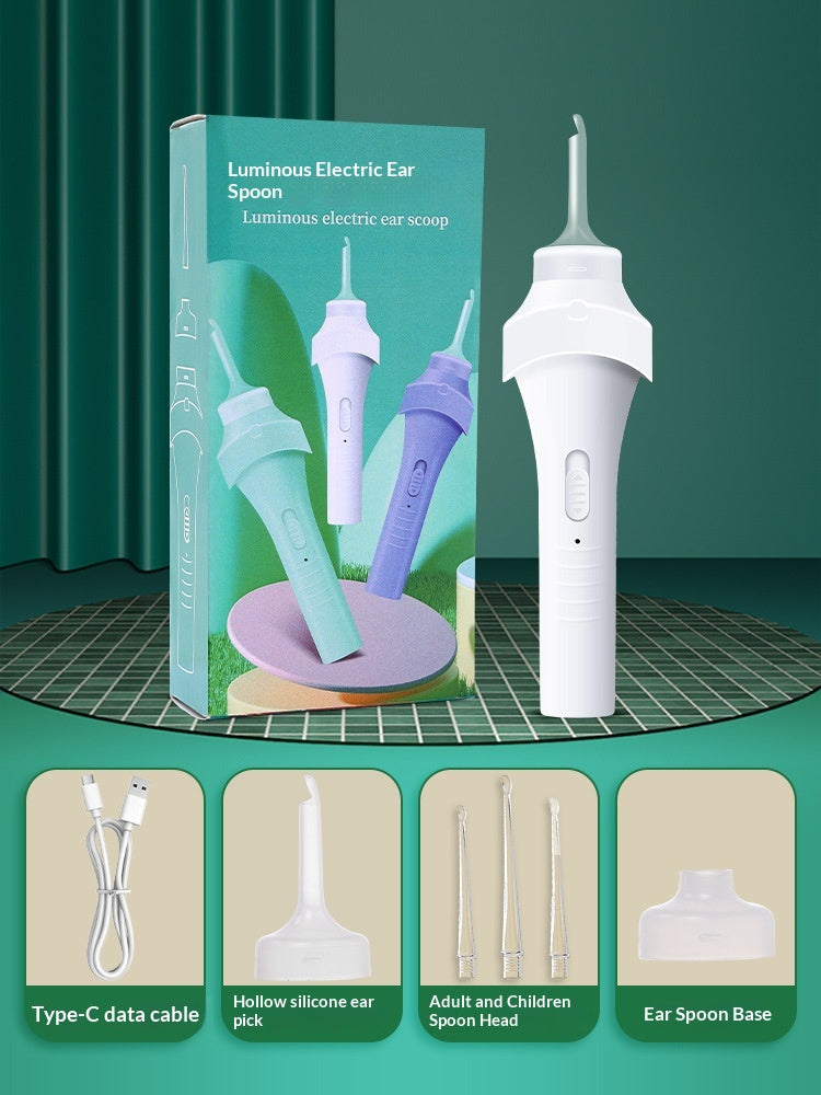 Electric Ear Cleaning Tool Set for Babies & Family - Hygienic Ear Care